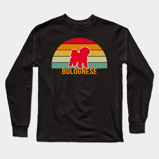 Bolognese Vintage Silhouette Long Sleeve T-Shirt by seifou252017